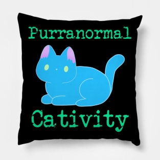 Purranormal Cativity Pillow