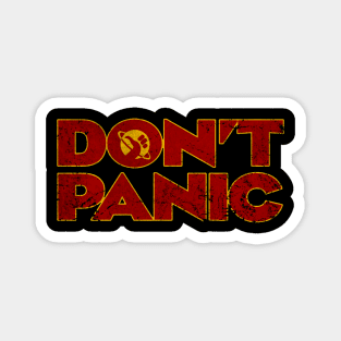 Don’t Panic - Disressed Magnet