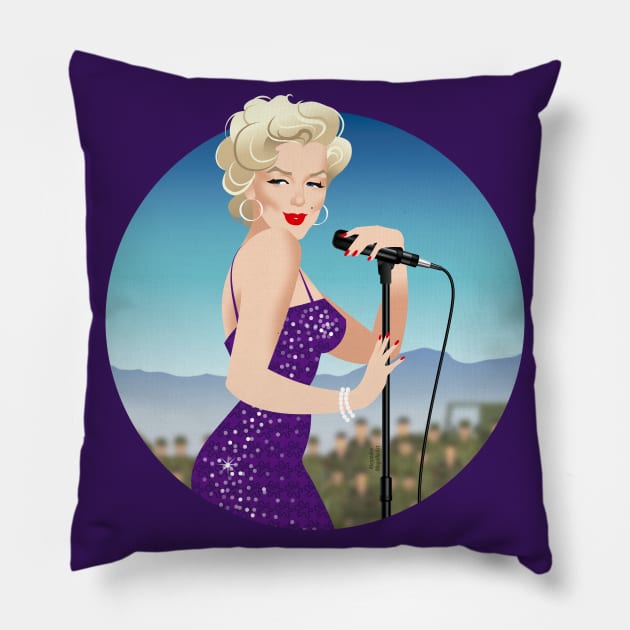 Korea Pillow by AlejandroMogolloArt