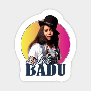 Best Merch of Erykah Badu Music Legends Magnet