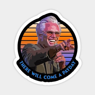 Baby Billy Freeman - Sunset Vintage Retro / Synthwave Magnet