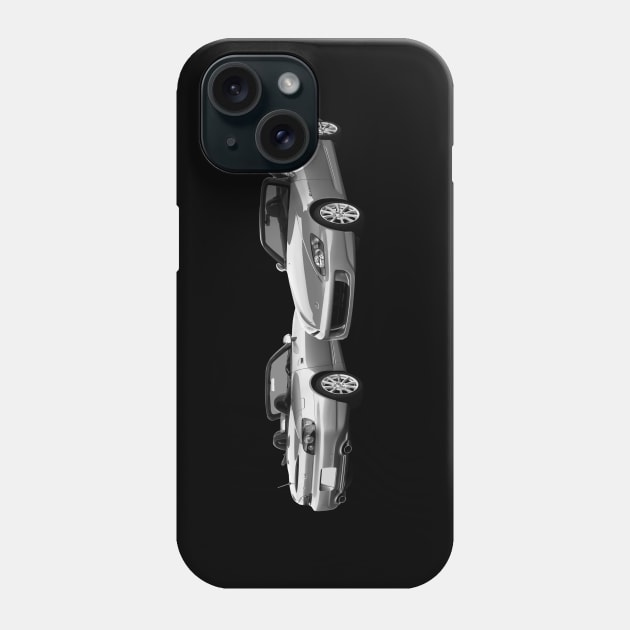 S2000 BLACKWHITE Phone Case by CharlieCreator