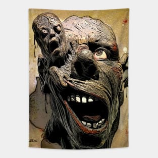 Original Zombie  "Infectee" Art Chris Conidis Tapestry