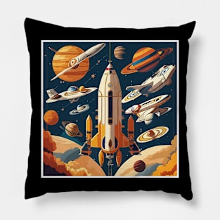 Spaceship Pillow