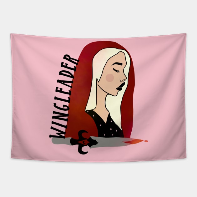 Manon blackbeak wingleader Tapestry by rachaelthegreat