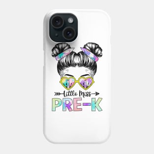 Little Miss Pre-K Girls Back To School Shirt Daughter Phone Case