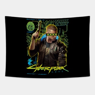 Cyberpunk Tapestry