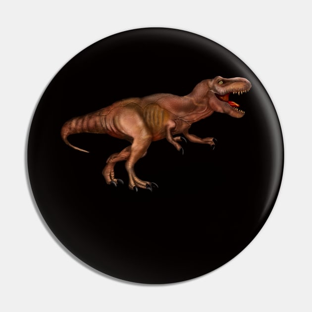 Trex Pin by DerisArt