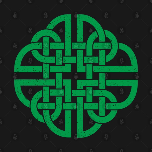 Vintage Celtic Knot Shield - St. Patrick's Day by skauff