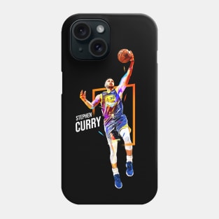 Low Poly Steph Curry Phone Case