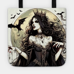 The vampire black queen Tote