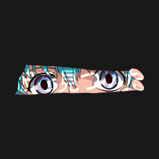 STARE SAD JAPANESE ANIME AESTHETIC T-Shirt