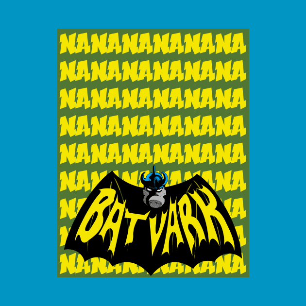 NANANANANANANANANANA Batvark Logo by Matt Dow's AMOC TeePublic Shop