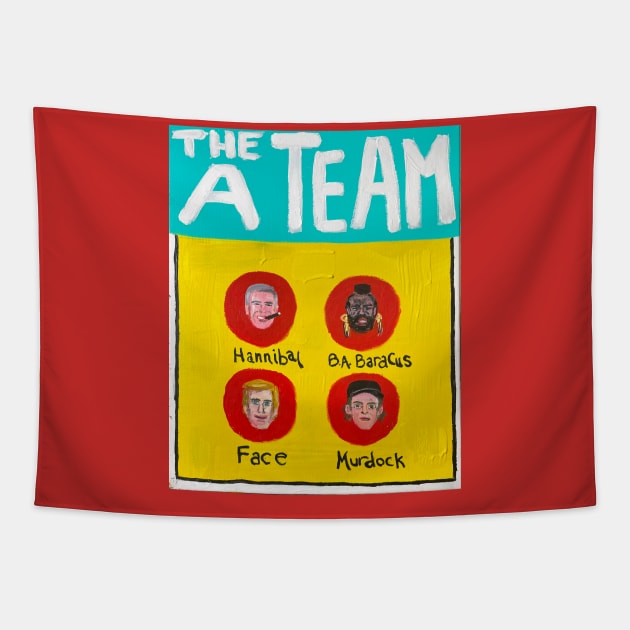 The A Team Tapestry by ElSantosWorld