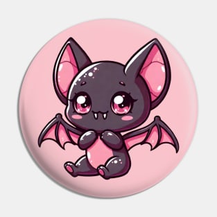 Cute chibi bat by Strange Dollz Boudoir Pin