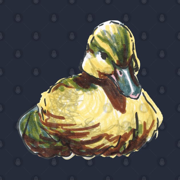 Baby Duck by The Painted Dinosaur