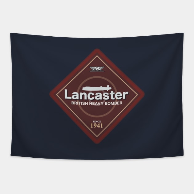 WW2 Lancaster Bomber Tapestry by TCP