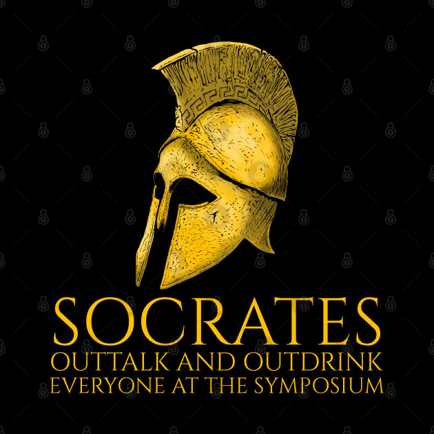 Ancient Greek Philosopher Socrates At The Symposium Philosopher