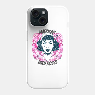 AMERICAN WILD ROSES Phone Case