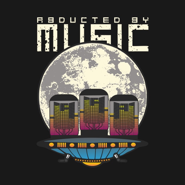 Alien Ufo Abducted by Music Disco Club by shirtontour