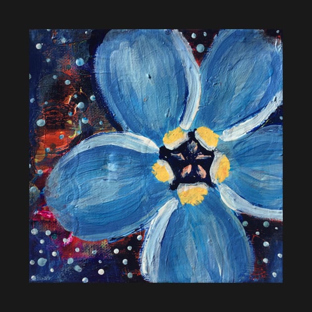 Flower Series 1: Inner Power Paintings by mellierosetest