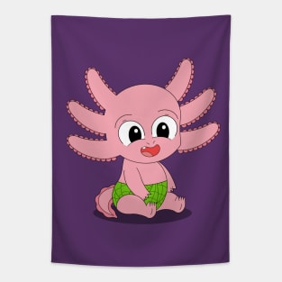 Little Axolotl (2021) Tapestry