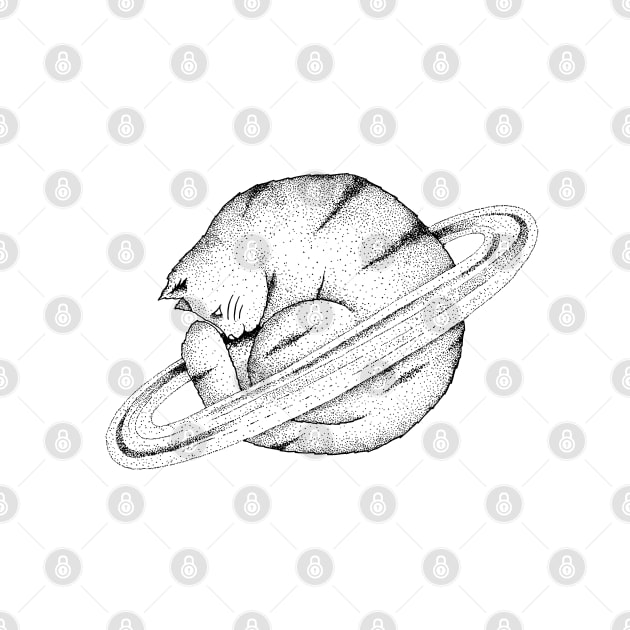 Cat Saturn (Caturn) by popcornpunk