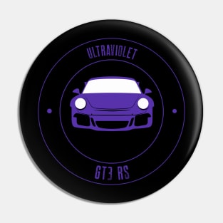 Ultraviolet Porsche 911 GT3 RS Pin