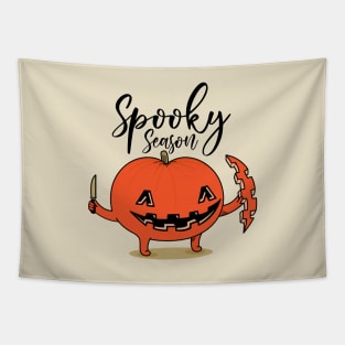 Halloween pumpkin Tapestry