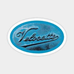 Velocette vintage motorbike logo (distressed style) Magnet