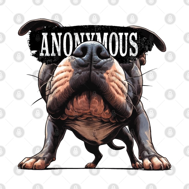 Anonymous Pit Bull Dog by aswIDN