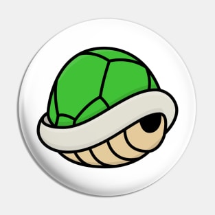 Green Shell Pin