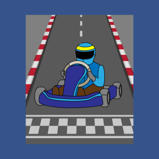 Go-Kart Racing Kart Race Kartor T-Shirt