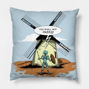 Defender of La Mancha Pillow