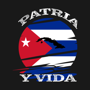 cuba patria y vida T-Shirt