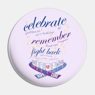 Fight Cancer - Relay for Life Luminaria II Pin