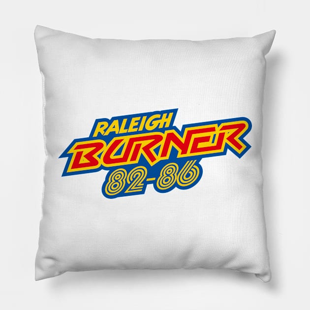 Raleigh Burner 82-86 Pillow by Tunstall