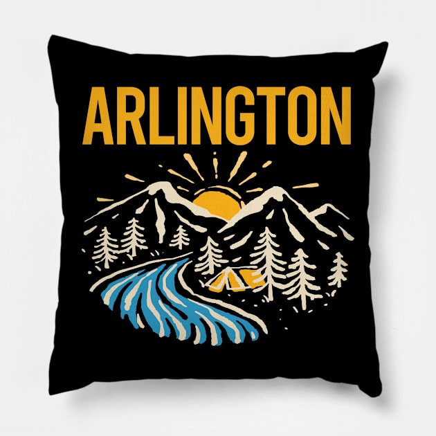 Nature Landscape Arlington Pillow by rosenbaumquinton52