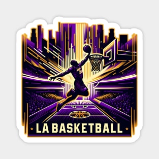 LA - NBA and Lakers Tribute Magnet