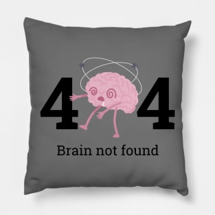 404 brain error Pillow
