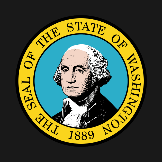 Seal of Washington by Flags of the World