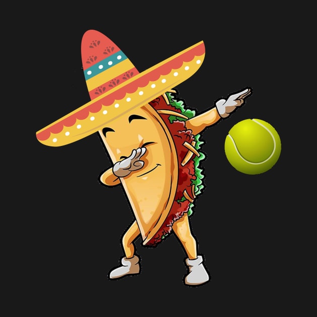 Dabbing tennis taco dab by Antoniusvermeu