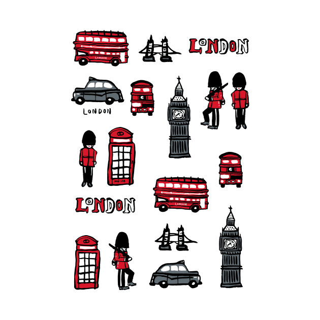 London icons by nokhookdesign