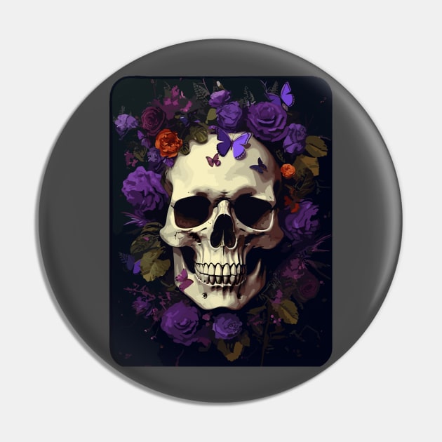 Bones and Botany Pin by DesginsDone