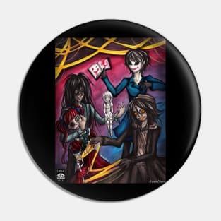 Creepypasta Artists Pin