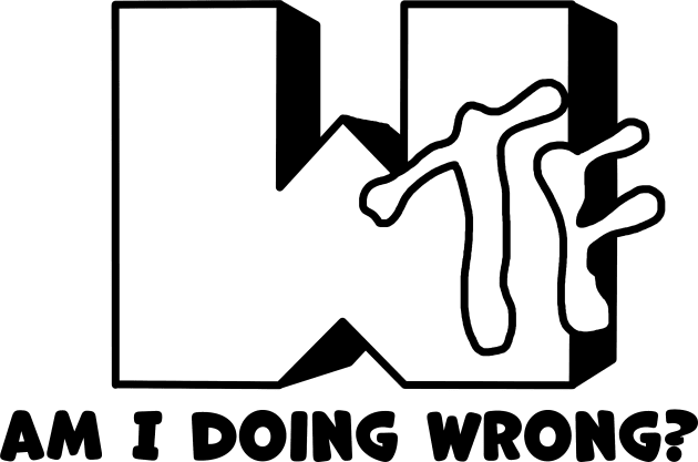 WTF! i am doing wrong? Kids T-Shirt by AmurArt