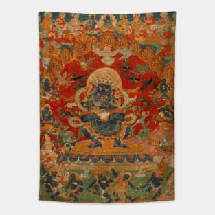 Mahakala Panjarnata (Lord of the Pavilion) Tapestry