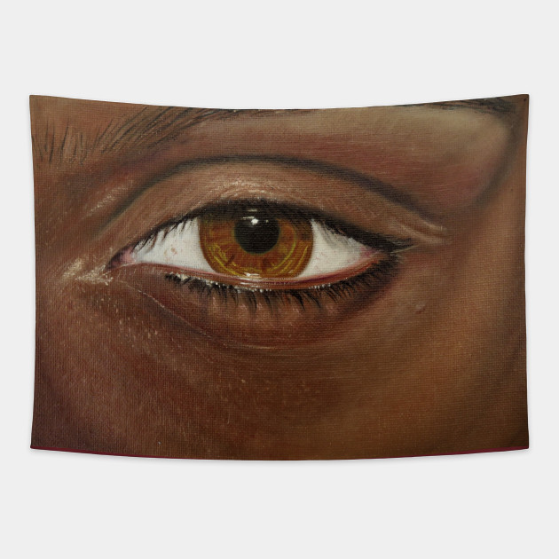 Eye See Injustice Oil Painting Artist Eyes Hyper Realism
