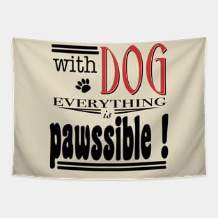 Everthing is pawssible Tapestry