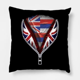 Hawaiian Flag  Hawaii Flag zipped British Flag - Gift for Hawaiian From Hawaii Pillow